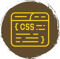 Css Coding Vector Icon Design
