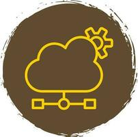 Cloud Computing Vector Icon Design