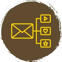 Email Marketing Vector Icon Design