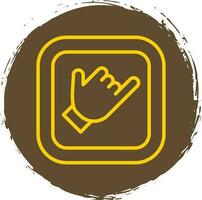 Little Finger Vector Icon Design