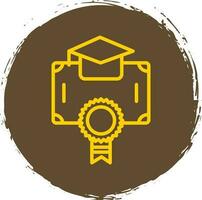 Bachelors Degree Vector Icon Design