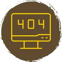 404 Vector Icon Design