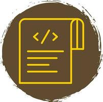 Coding Vector Icon Design