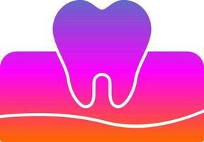 Toothache Vector Icon Design