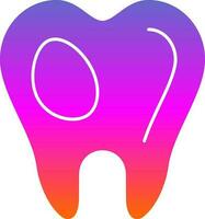 caries vector icono diseño