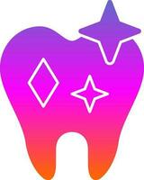 Clean Tooth Vector Icon Design