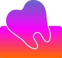 Wisdom Tooth Vector Icon Design