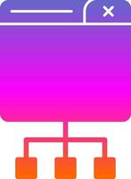 Network Vector Icon Design
