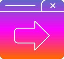 Next Page Vector Icon Design