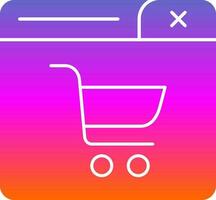 Shopping Online Vector Icon Design