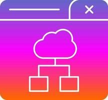 Cloud Computing Vector Icon Design