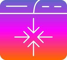 Minimize Vector Icon Design