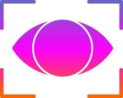 diseño de icono de vector de ojo