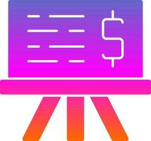 Presentation Vector Icon Design