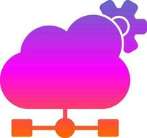Cloud Computing Vector Icon Design