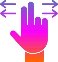 Swipe Vector Icon Design