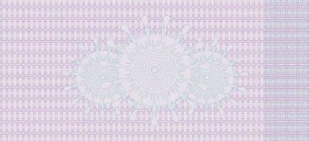 pink background with guilloche vector