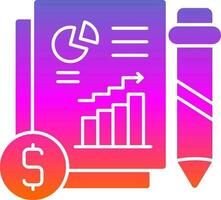 Audit Vector Icon Design