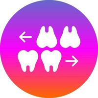 Teeths Vector Icon Design