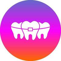 Broken Tooth Vector Icon Design