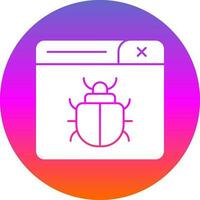 Bug Vector Icon Design
