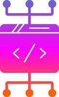Coding Vector Icon Design
