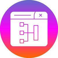 Site Map Vector Icon Design