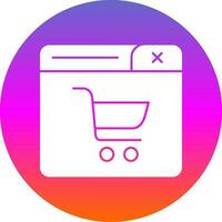 Shopping Online Vector Icon Design