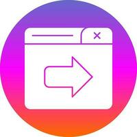 Next Page Vector Icon Design