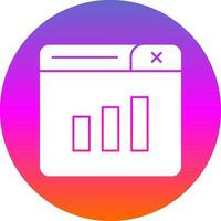 Statistics Vector Icon Design