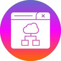 Cloud Computing Vector Icon Design