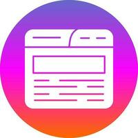 Web Browser Vector Icon Design
