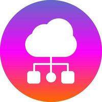 Cloud Computing Vector Icon Design