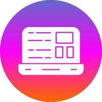 Web Development Vector Icon Design