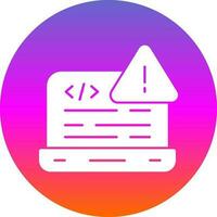 Error Vector Icon Design