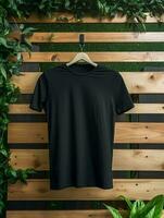 Luxury Black tshirt photo