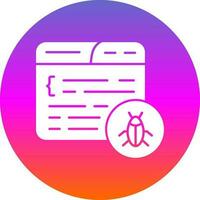 Bug Vector Icon Design