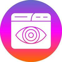 Eye Vector Icon Design