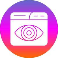 Eye Vector Icon Design