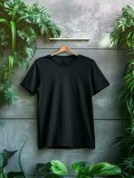 Luxury Black tshirt photo