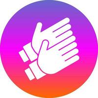 Clapping Vector Icon Design