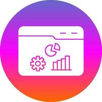 Statistics Vector Icon Design