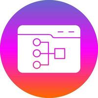 Site Map Vector Icon Design