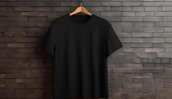 Blank Tshirt for mockup design photo