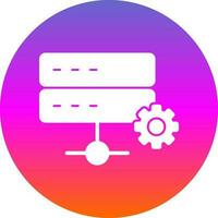 Data Storage Vector Icon Design