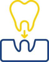implantes vector icono diseño