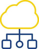 Cloud Computing Vector Icon Design