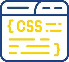 Css Coding Vector Icon Design