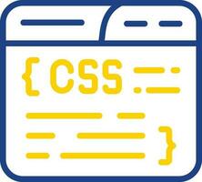 css codificación vector icono diseño