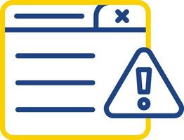 Warning Vector Icon Design